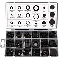 Allnice 125 pcs 18 Tailles en caoutchouc Noir Grommet conducteur électrique Joint détanchéité Anneau Assortiment kit…